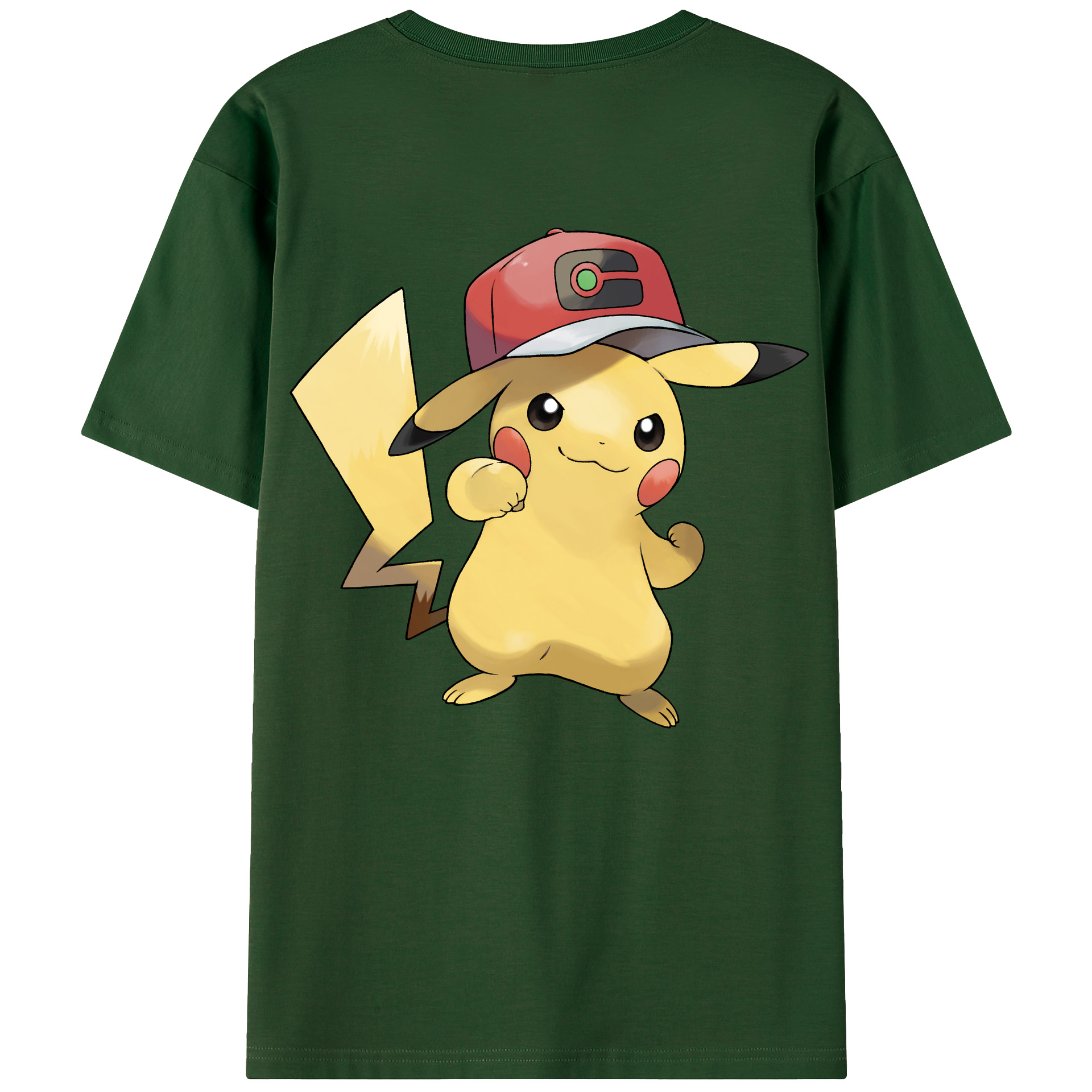 （画像用） ポケットモンスター Pokémon 綿100％半袖Tシャツ（背面プリント）